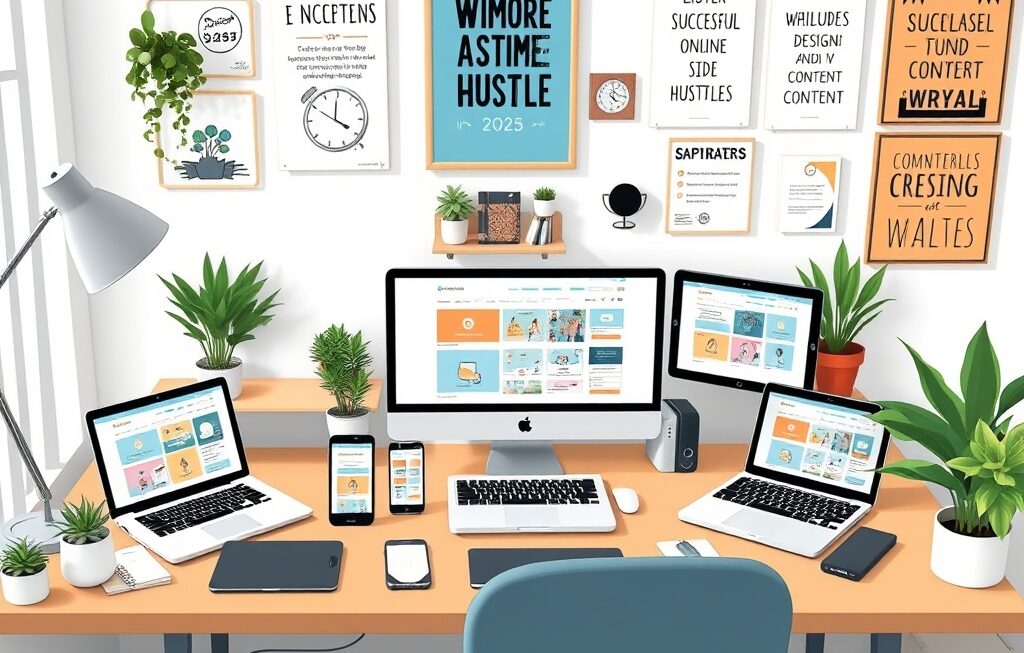 Successful Online Side Hustle in 2025 digital tools